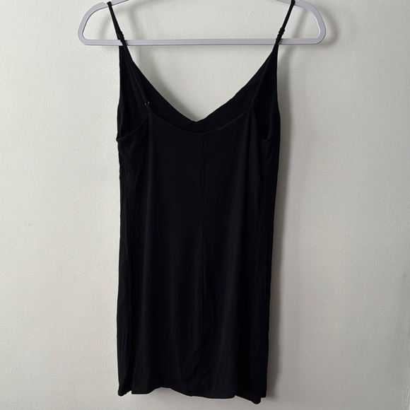 Reformation Black Cami Dress with Slit size S - Picture 4 of 6